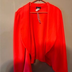 HEIMISH USA Bright Coral Cardigan